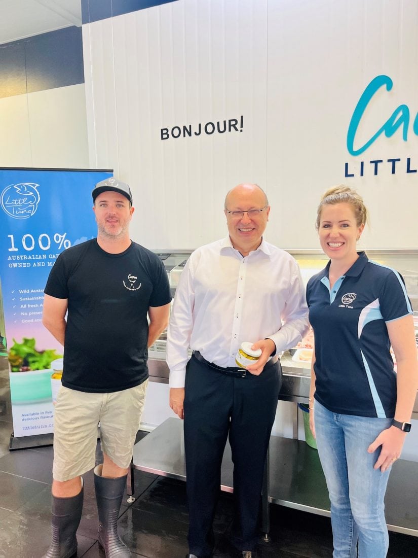 ‘Great opportunity’ Little Tuna delights French Ambassador with fresh